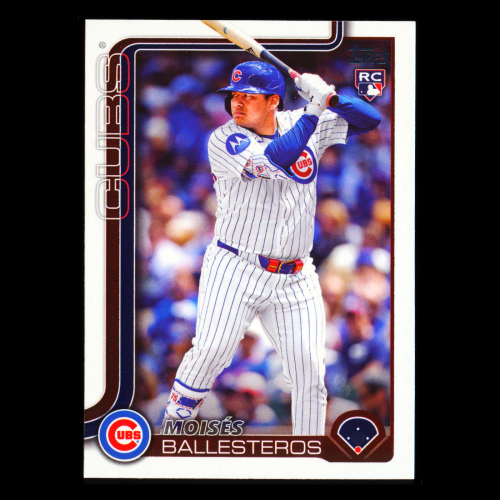 Moiss Ballesteros RC 2025 Topps Update Rookie Cubs