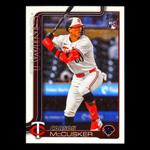 Carson McCusker RC 2025 Topps Update Rookie Twins