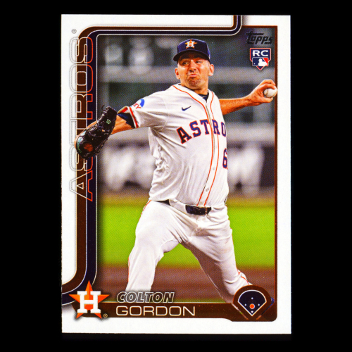 Colton Gordon RC 2025 Topps Update Rookie Astros