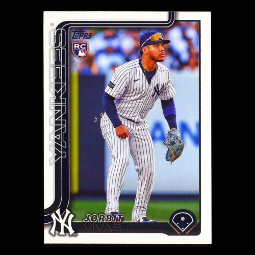 Jorbit Vivas RC 2025 Topps Update Rookie Yankees