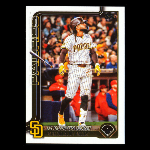 Fernando Tatis Jr. 2025 Topps Update Checklist Padres
