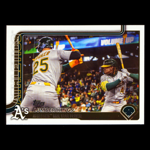 Lawrence Butler - Brent Rooker 2025 Topps Update Veteran Combos Athletics