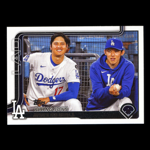 Shohei Ohtani - Roki Sasaki 2025 Topps Update Veteran Combos Dodgers