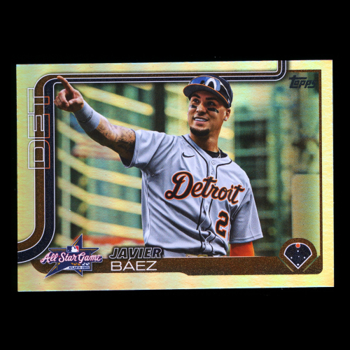 Javier Baez 2025 Topps Update '25 All-Star Game Tigers