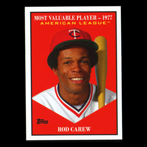 Rod Carew 2025 Topps Update Most Valuable Twins