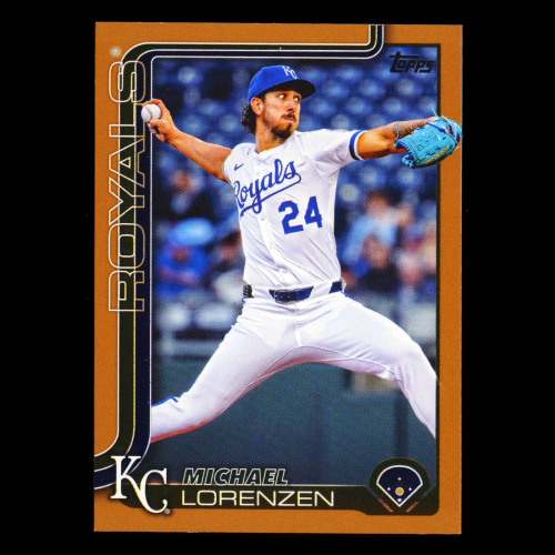 Michael Lrenzen 2025 Topps Update Gold Royals 0151/2025