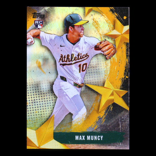 Max Muncy RC 2025 Topps Update Stars of MLB Rookie Athletics