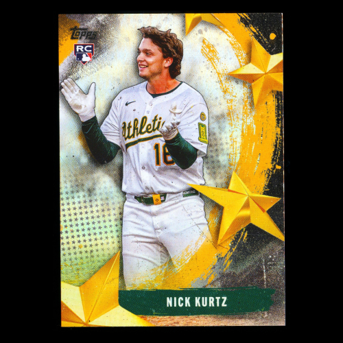 Nick Kurtz RC 2025 Topps Update Stars of MLB Rookie Athletics