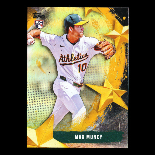 Max Muncy RC 2025 Topps Update Stars of MLB Rookie Athletics