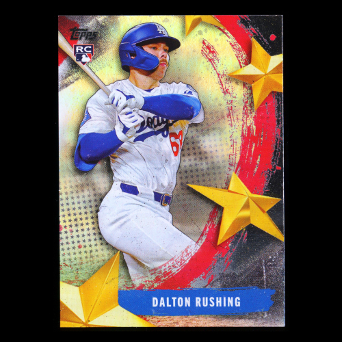 Dalton Rushing RC 2025 Topps Update Stars of MLB Rookie Dodgers