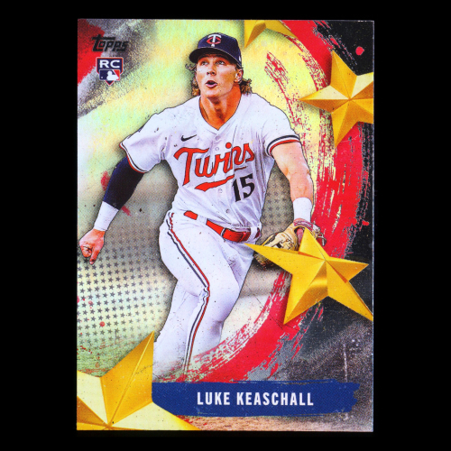 Luke Keaschall RC 2025 Topps Update Stars of MLB Rookie Twins