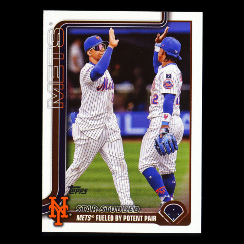 Francisco Lindor - Juan Soto 2025 Topps Update Veteran Combos Mets