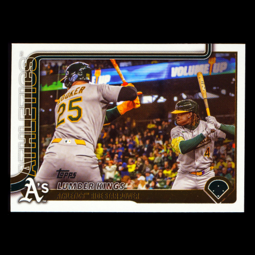 Lawrence Butler - Brent Rooker 2025 Topps Update Veteran Combos Athletics