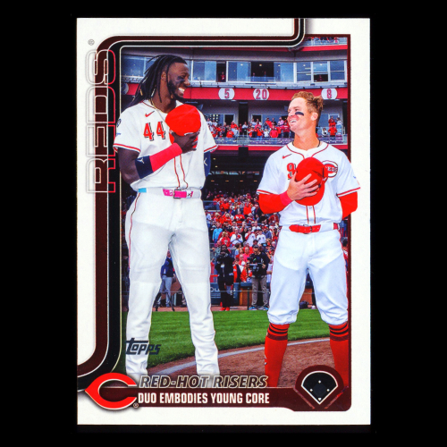 Elly De La Cruz - Matt McLain 2025 Topps Update Veteran Combos Reds
