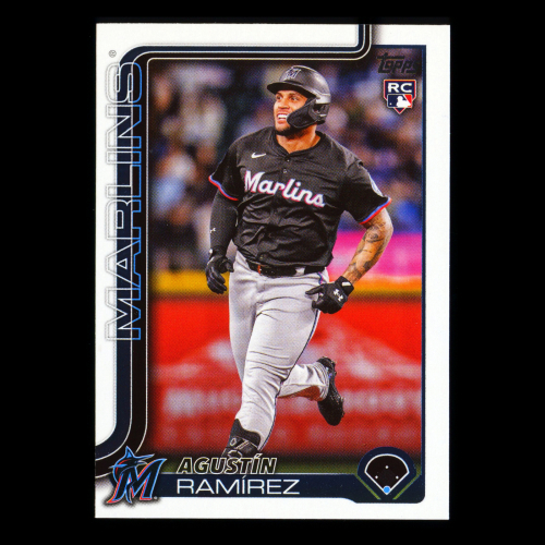 Agustn Ramrez RC 2025 Topps Update Rookie Marlins