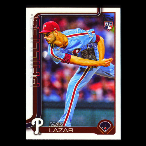 Max Lazar RC 2025 Topps Update Rookie Phillies
