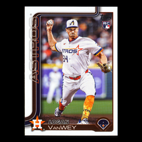 Logan VanWey RC 2025 Topps Update Rookie Astros