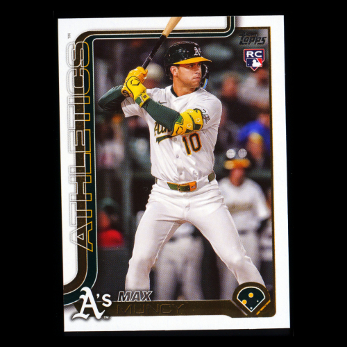 Max Muncy RC 2025 Topps Update Rookie Athletics