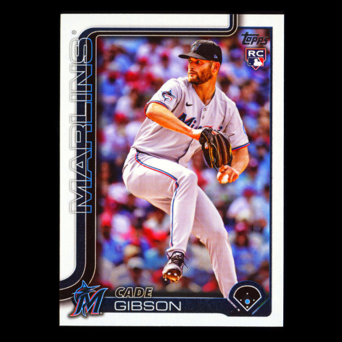 Cade Gibson RC 2025 Topps Update Rookie Marlins