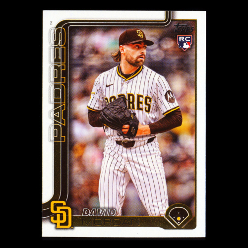 David Morgan RC 2025 Topps Update Rookie Padres