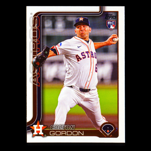 Colton Gordon RC 2025 Topps Update Rookie Astros