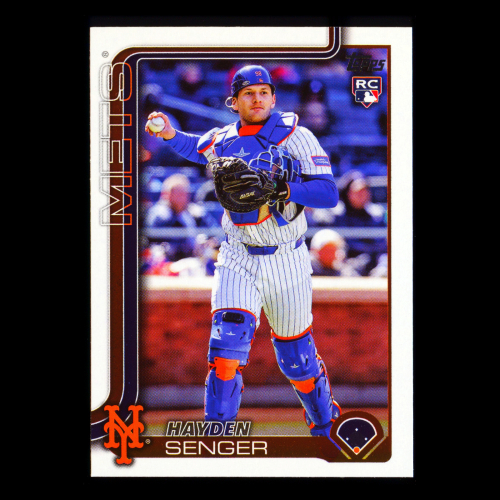 Hayden Senger RC 2025 Topps Update Rookie Mets