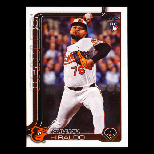 Yaramil Hiraldo RC 2025 Topps Update Rookie Orioles