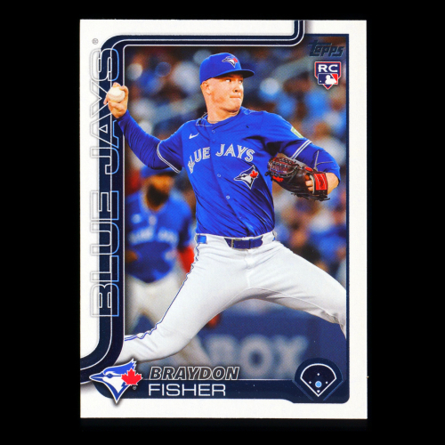 Braydon Fisher RC 2025 Topps Update Rookie Blue Jays