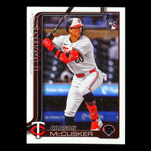 Carson McCusker RC 2025 Topps Update Rookie Twins