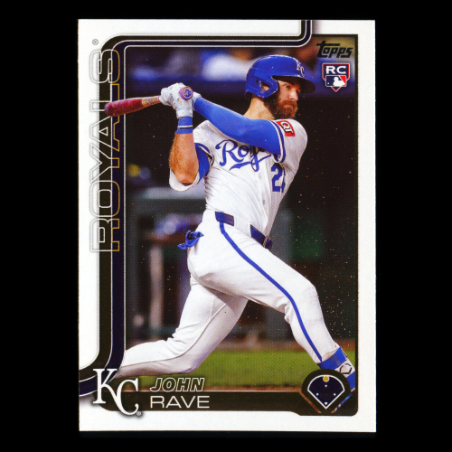 John Rave RC 2025 Topps Update Rookie Royals