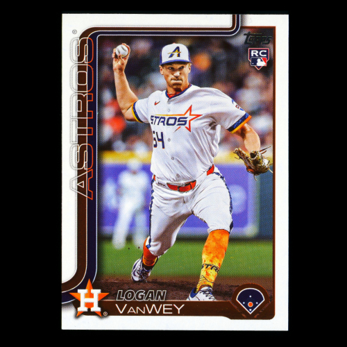 Logan VanWey RC 2025 Topps Update Rookie Astros