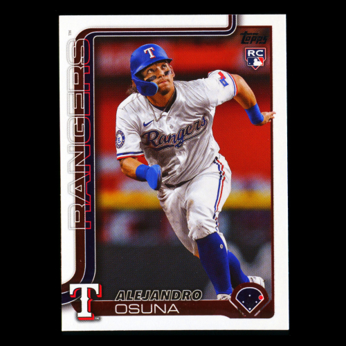 Alejandro Osuna RC 2025 Topps Update Rookie Rangers
