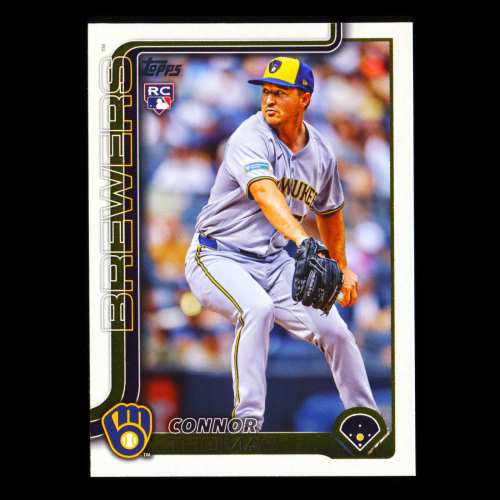 Connor Thomas RC 2025 Topps Update Rookie Brewers