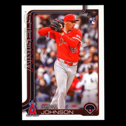 Ryan Johnson RC 2025 Topps Update Rookie Angels