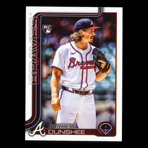 Parker Dunshee RC 2025 Topps Update Rookie Braves