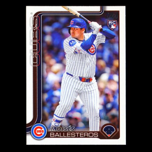 Moiss Ballesteros RC 2025 Topps Update Rookie Cubs