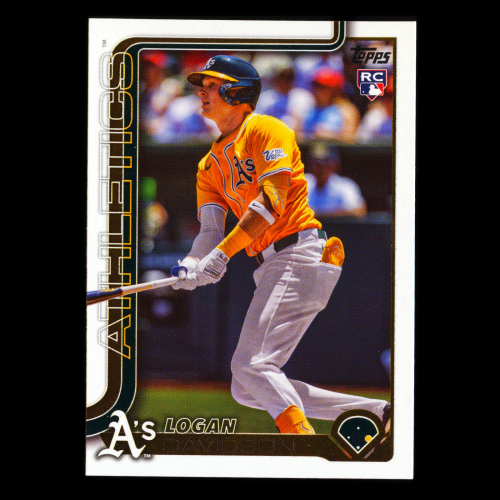 Logan Davidson RC 2025 Topps Update Rookie Athletics