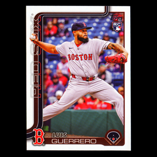 Luis Guerrero RC 2025 Topps Update Rookie Red Sox