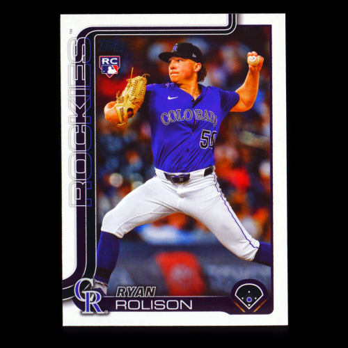 Ryan Rolison RC 2025 Topps Update Rookie Rockies