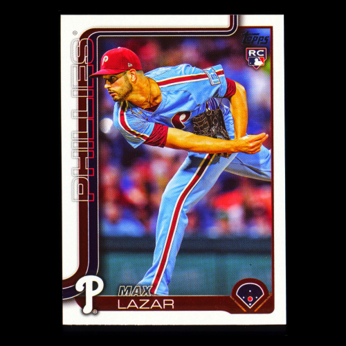 Max Lazar RC 2025 Topps Update Rookie Phillies