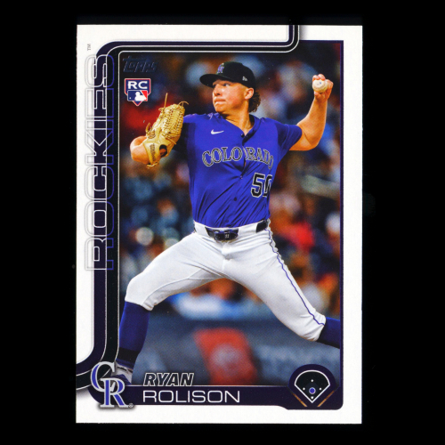 Ryan Rolison RC 2025 Topps Update Rookie Rockies