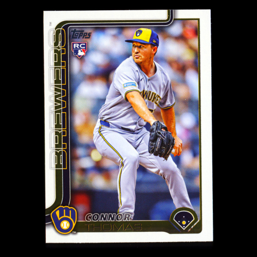 Connor Thomas RC 2025 Topps Update Rookie Brewers