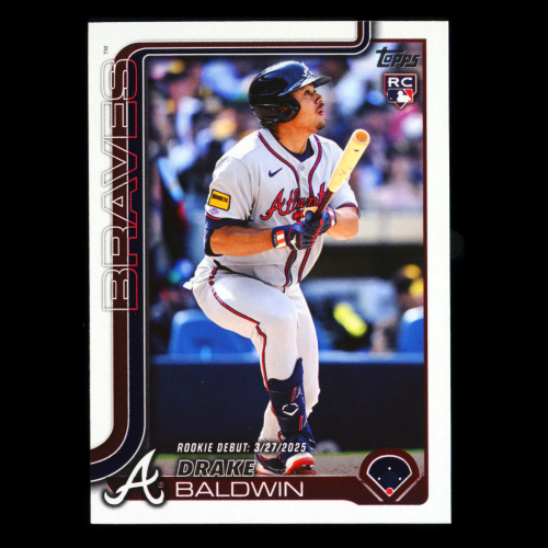 Drake Baldwin 2025 Topps Update Rookie Debut Braves