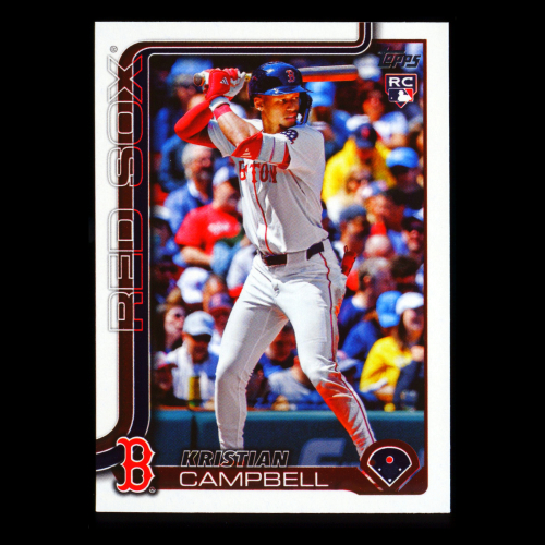 Kristian Campbell RC 2025 Topps Update Rookie Red Sox