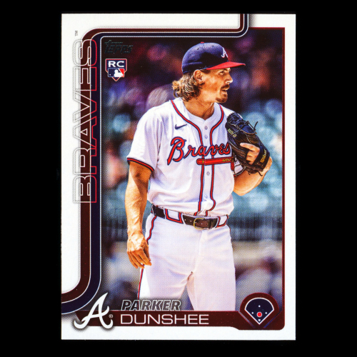 Parker Dunshee RC 2025 Topps Update Rookie Braves