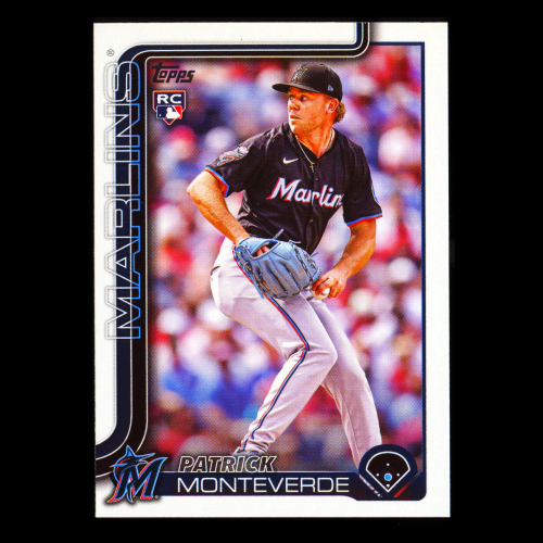 Patrick Monteverde RC 2025 Topps Update Rookie Marlins