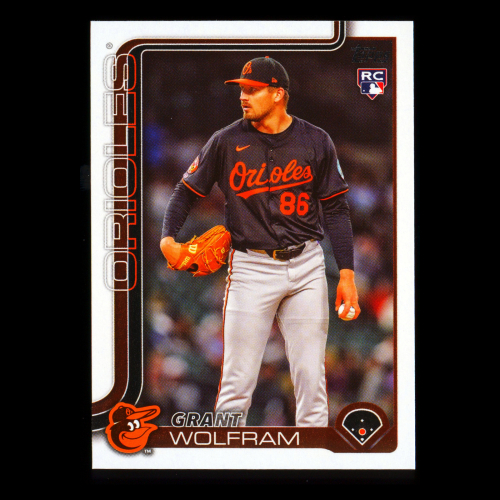 Grant Wolfram RC 2025 Topps Update Rookie Orioles