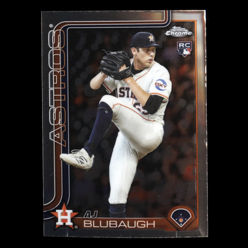 AJ Blubaugh RC 2025 Topps Chrome Update Rookie Astros