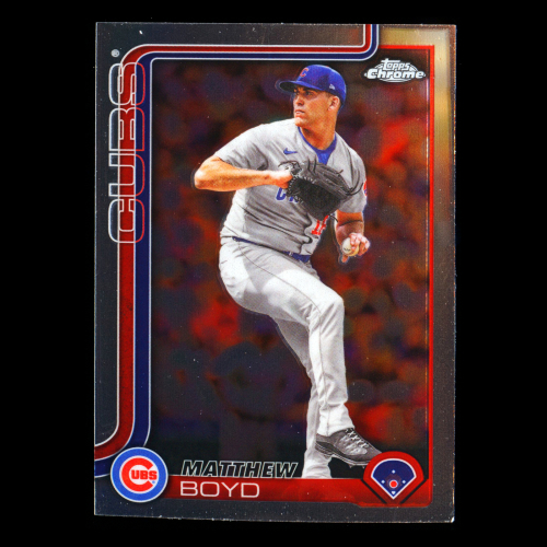 Matthew Boyd 2025 Topps Chrome Update Cubs