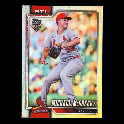 Michael McGreevy 2026 Topps Rainbow Foil Cardinals